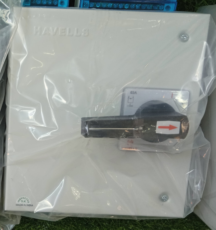 Interruptor inversor manual de 4 polos 63A Havells