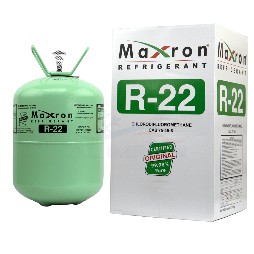 Refrigerante R22 – Gas refrigerante MAXRON